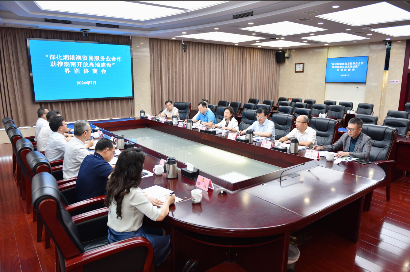 北冰建言：以科技合作為抓手，助推湘港澳服務(wù)貿(mào)易發(fā)展